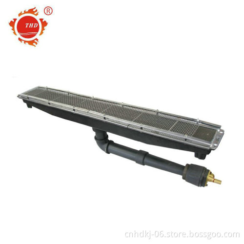 China supplier high intensity infrared radiant cast iron gas burner for industrial heating system